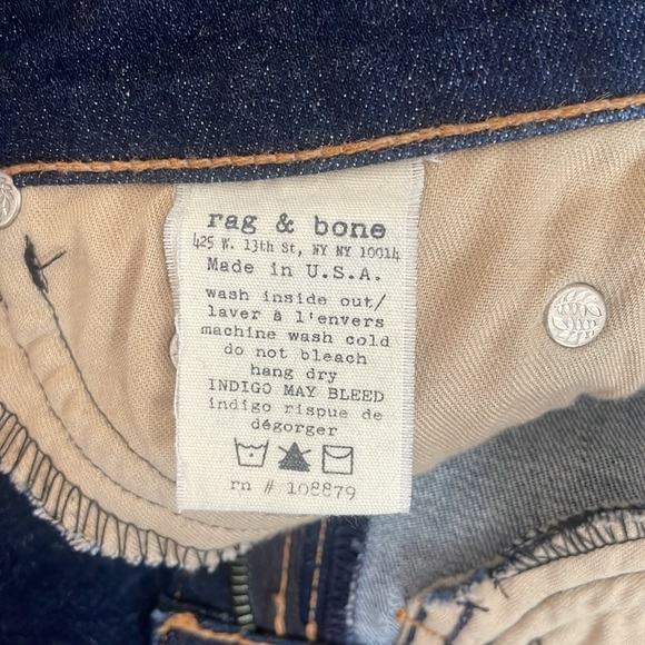 High Rise Skinny Rag & Bone Jeans - Picture 6 of 6